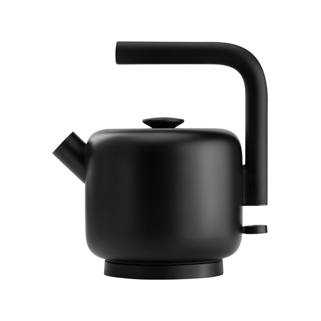 Sleek Matte Black Electric Kettle