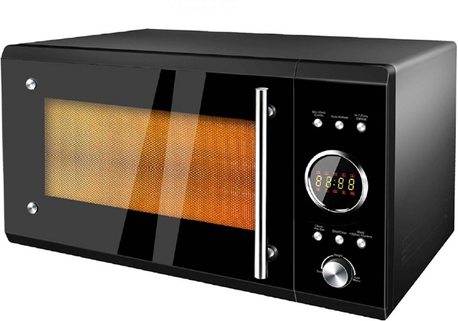 Classic Black Solo Microwave Oven